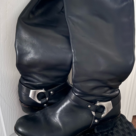Via Spiga Leather Riding Boots - Picture 4 of 14